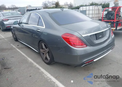 2016 Mercedes-Benz S 63 Amg from USA, damaged, VIN WDDUG7JB2GA268001